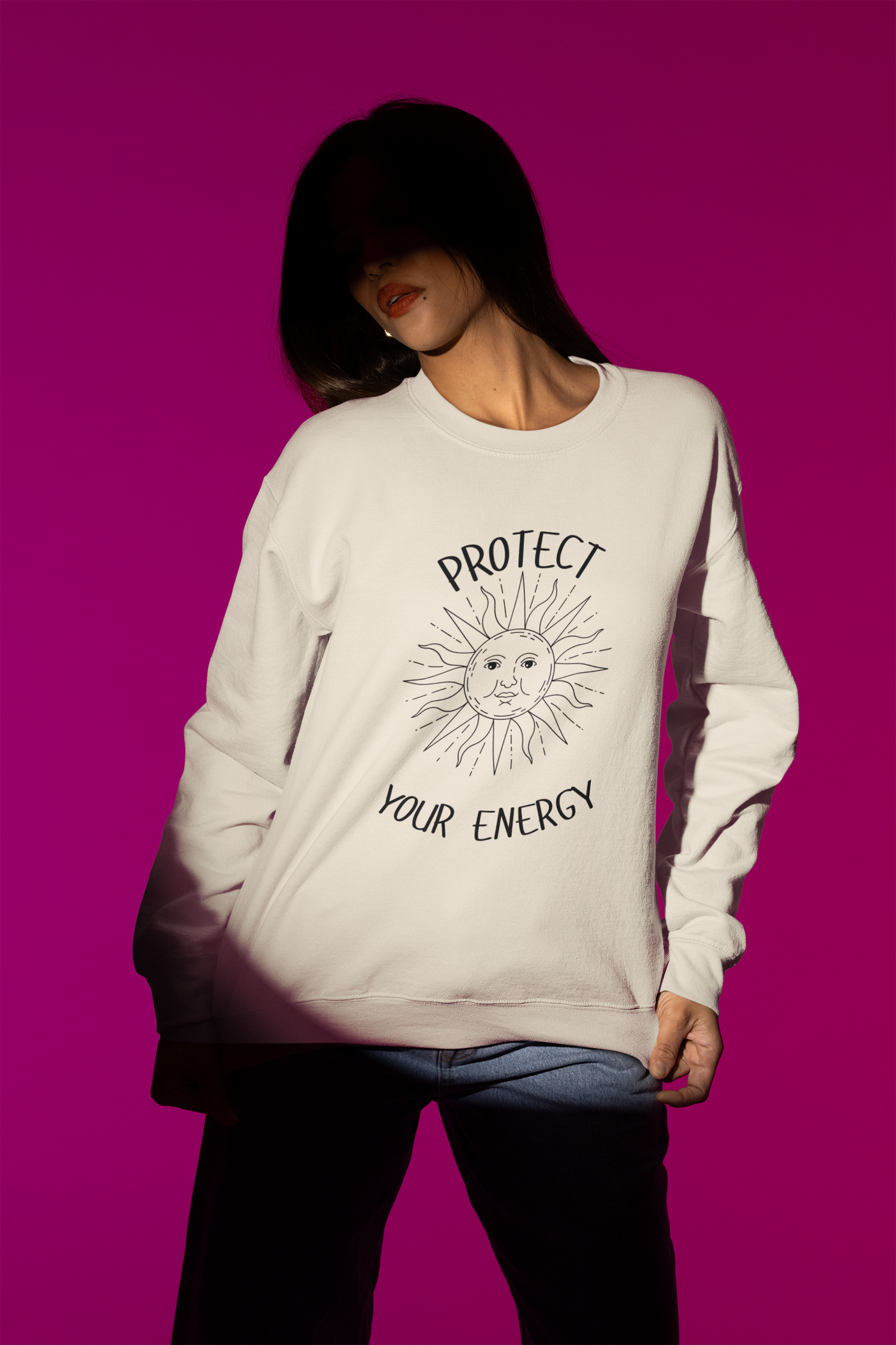 Energy (Black) Unisex Sweatshirt