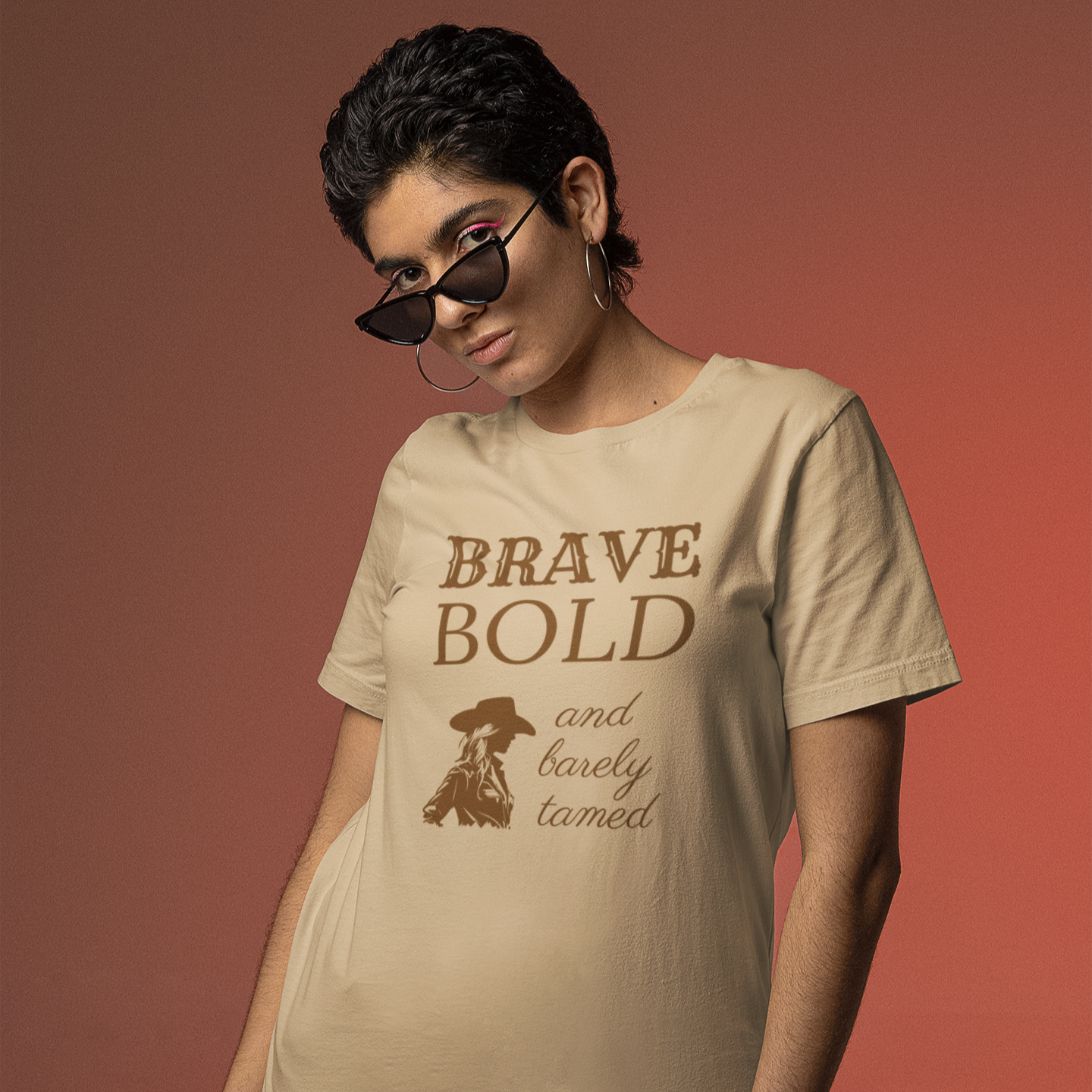 Bold Western Unisex t-shirt
