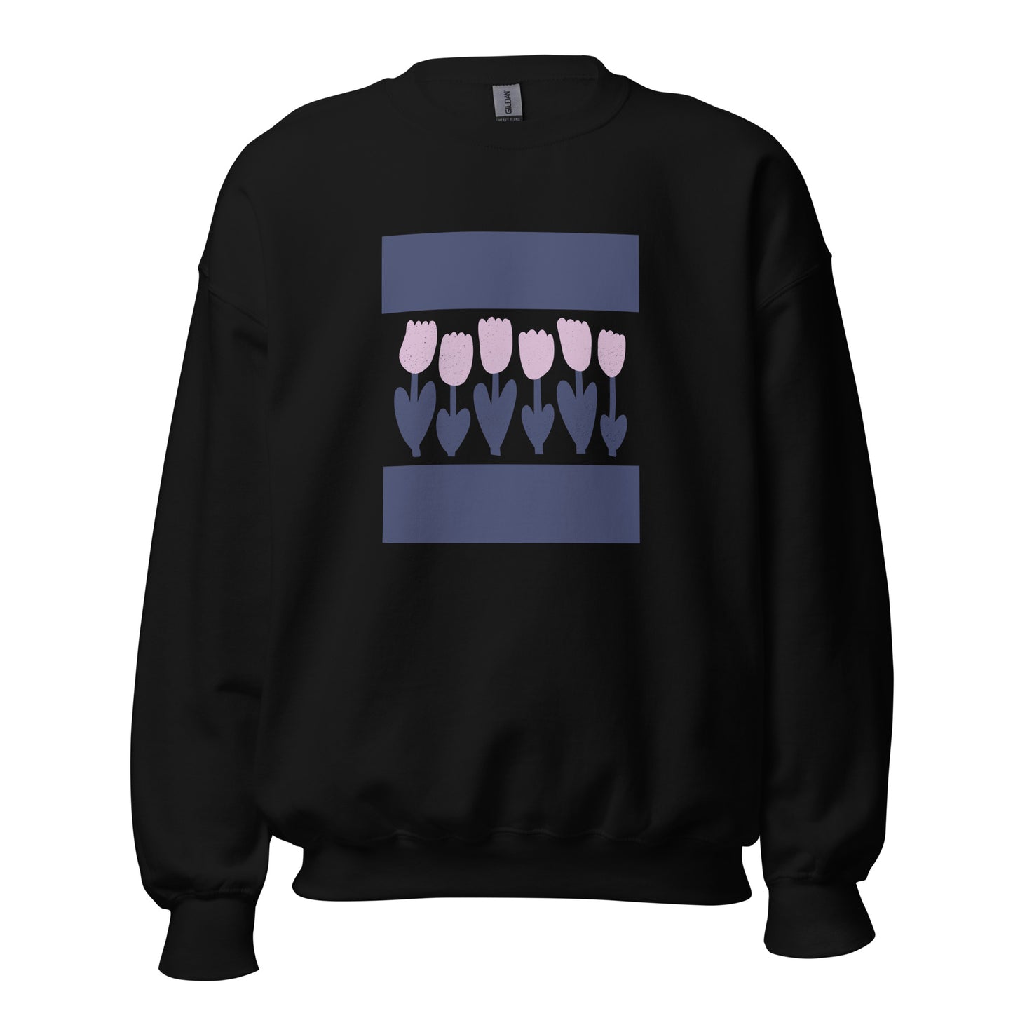 Pastel Tulips Unisex Sweatshirt