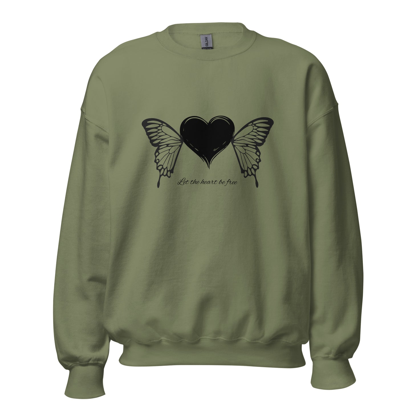 Free Heart Unisex Sweatshirt