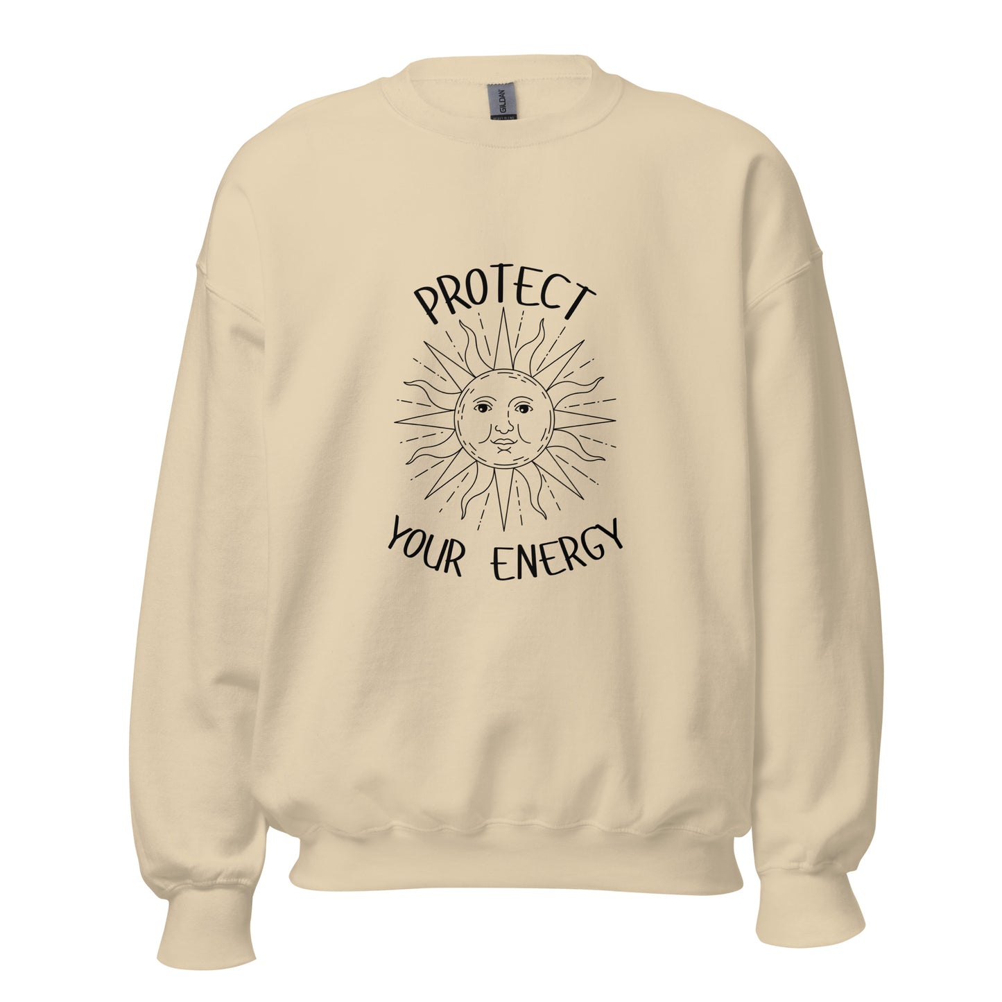 Energy (Black) Unisex Sweatshirt