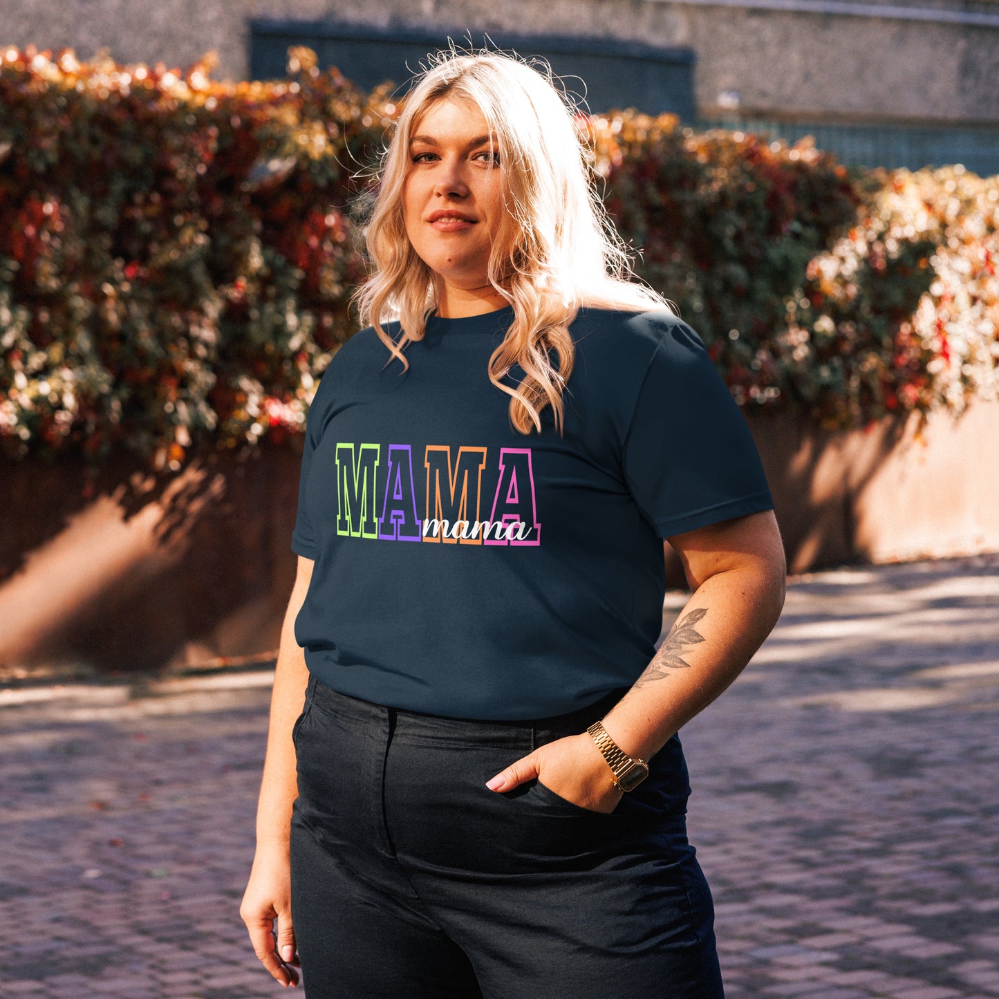 Mama bright organic cotton t-shirt