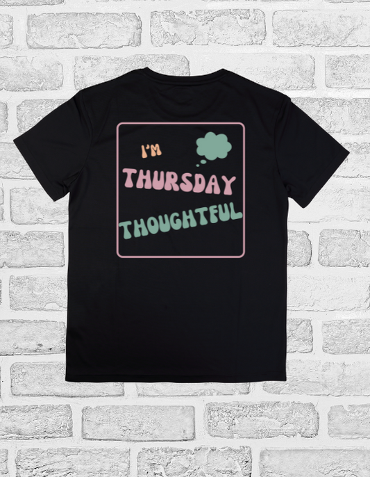 Thursday Thoughtful printed tee
