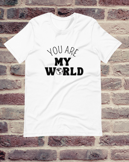 My World Unisex t-shirt