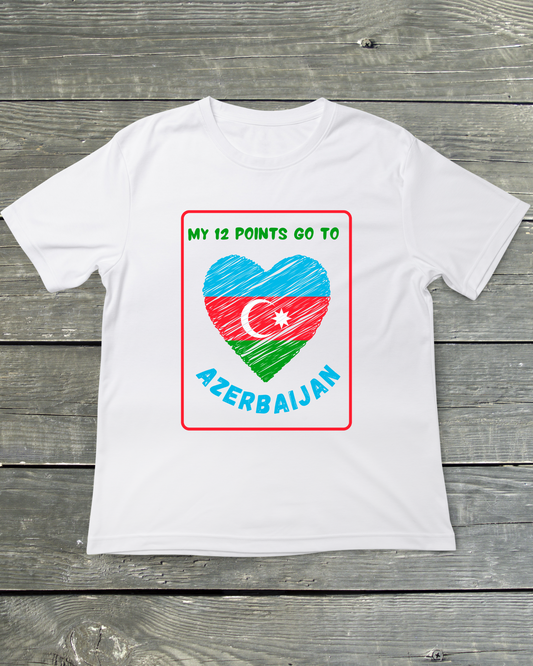 Eurovision Azerbaijan Unisex t-shirt