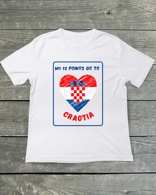 Eurovision Croatia Unisex t-shirt