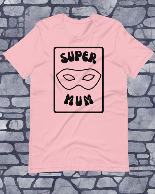 Super Mum printed t-shirt