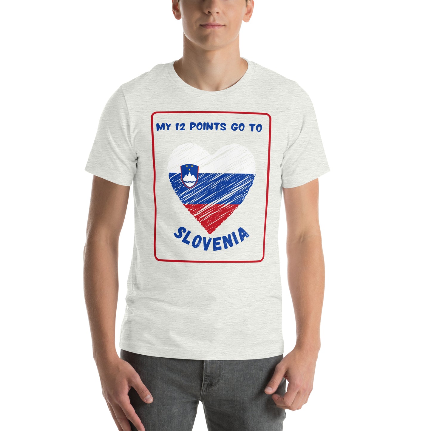 Eurovision Slovenia Unisex t-shirt