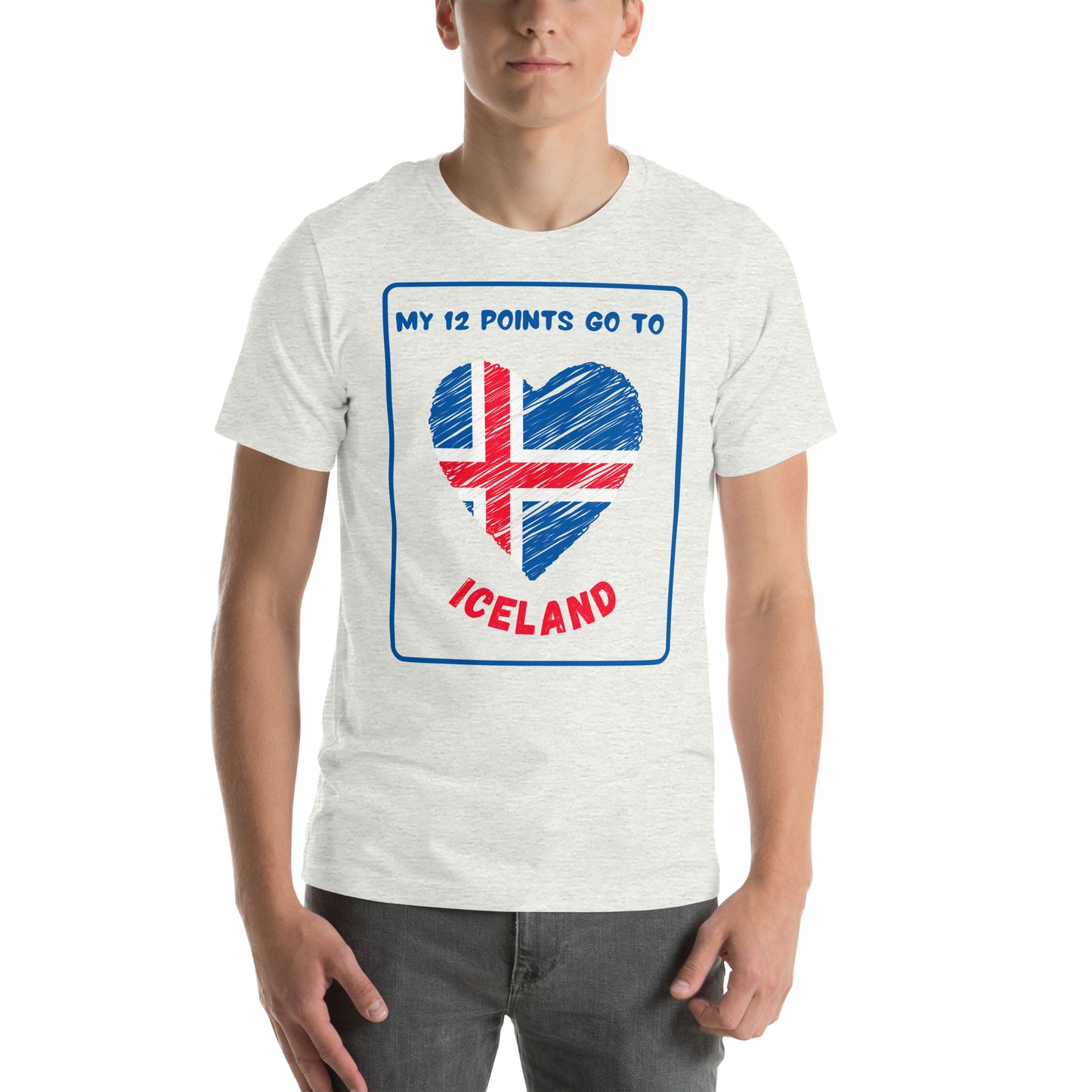 Eurovision Iceland Unisex t-shirt