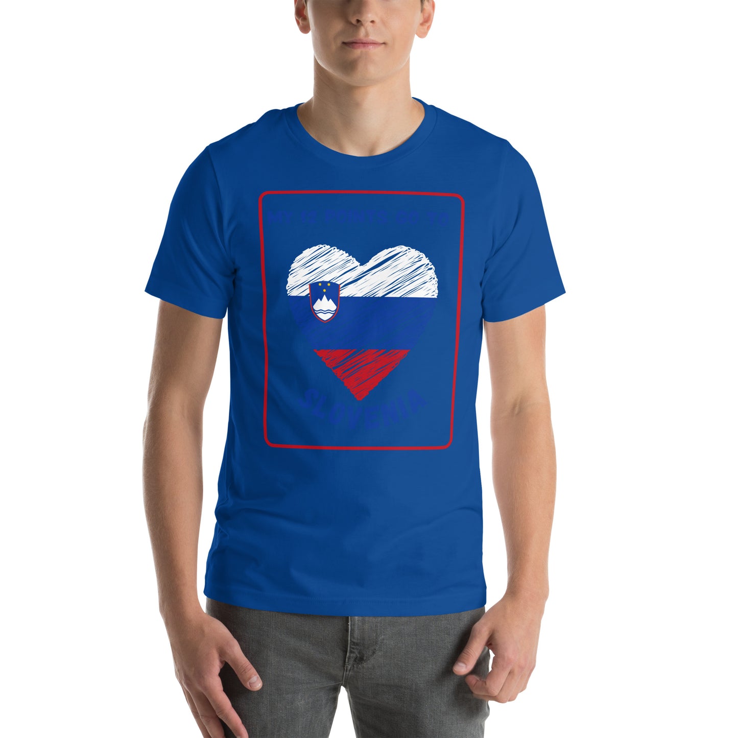 Eurovision Slovenia Unisex t-shirt